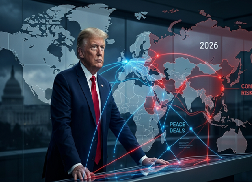 تحليل سياسة دونالد ترامب والحروب العالمية 2026.