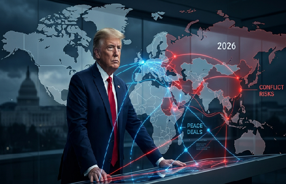 تحليل سياسة دونالد ترامب والحروب العالمية 2026.