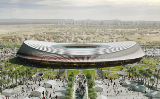 أشغال ملاعب المغرب 2025
